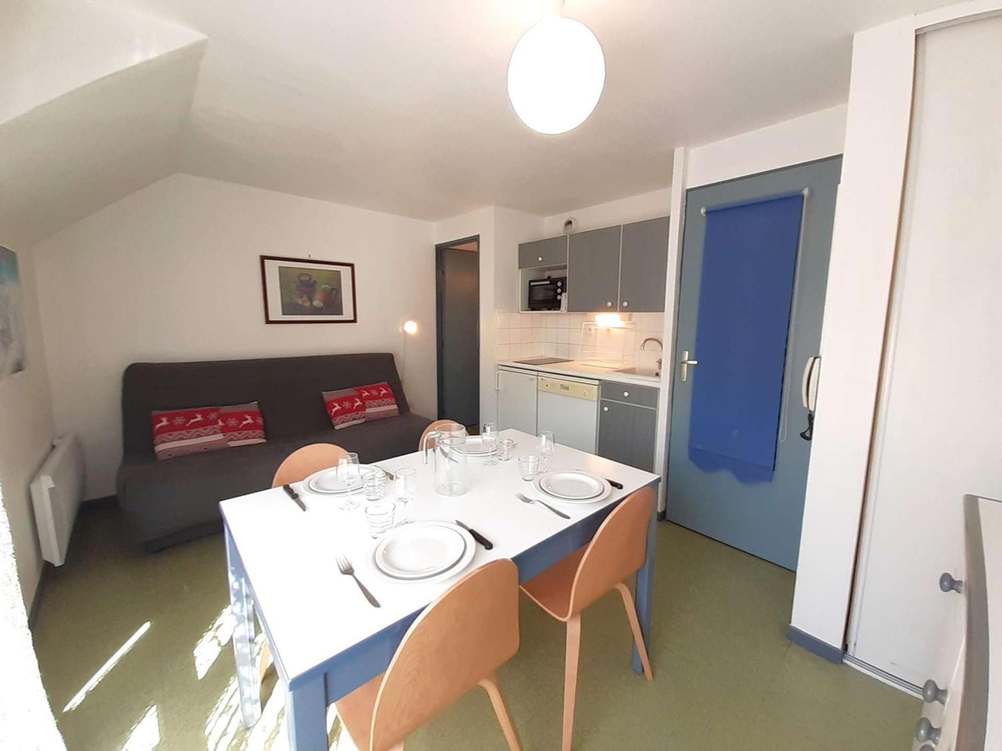 Studio Saint-Lary-Soulan, 1 pièce, 4 personnes - FR-1-457-270 Esterno foto