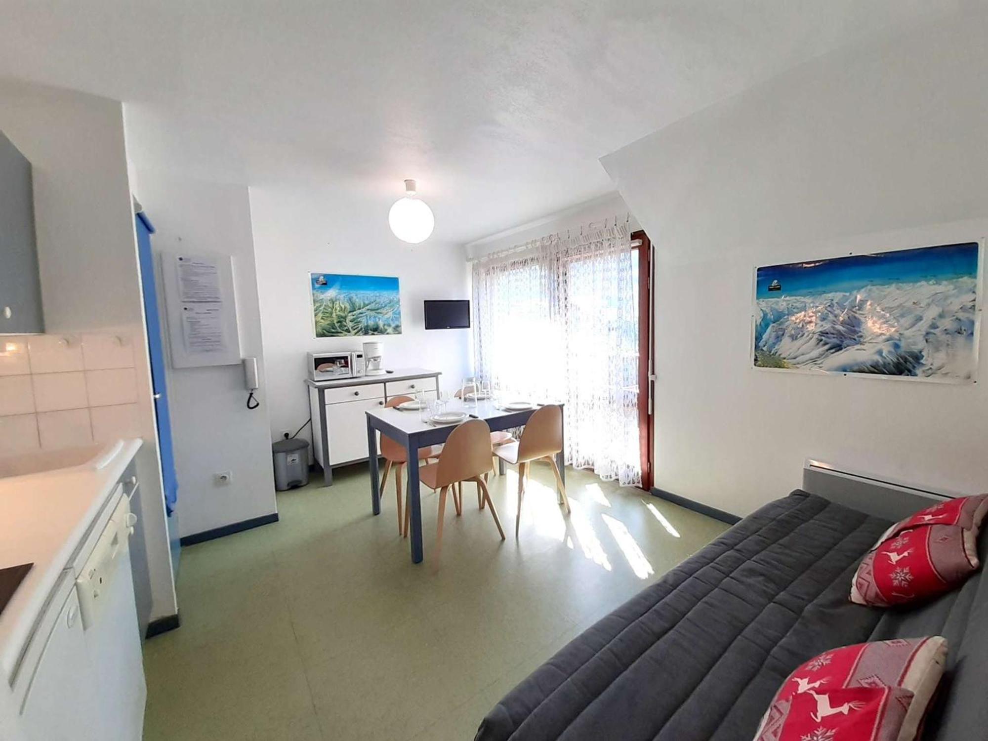 Studio Saint-Lary-Soulan, 1 pièce, 4 personnes - FR-1-457-270 Esterno foto